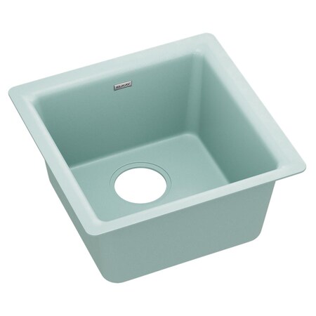 Elkay Sink, Quartz, 15.748 in W x 15.748 in L x 7.675 in H ELX1616MT0